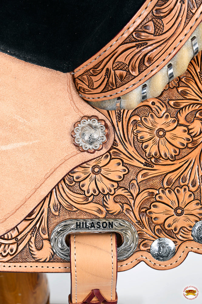 Western Horse Saddle American Leather Flex Trail Barrel Tack Hilason