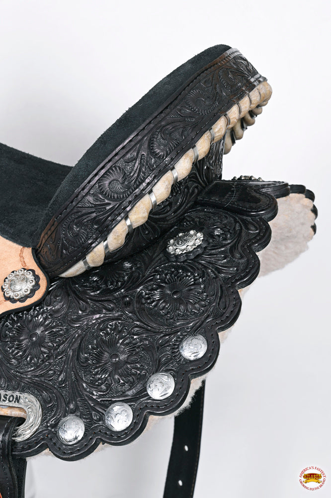 Western Horse Saddle American Leather Flex Trail Barrel Tack Hilason