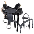 Western Horse Saddle American Leather Flex Trail Barrel Tack Hilason