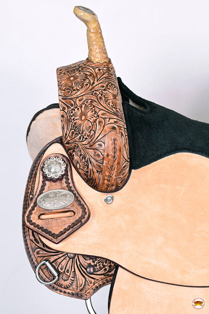 Western Horse Saddle American Leather Flex Trail Barrel Tack Hilason
