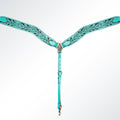 AMERICAN DARLING Western Horse Headstall Breast Collar Set American Leather