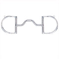 4 1/2 in Myler H. Bit Dee W/ Hooks Medium Wide Ported Barrel – Hilason