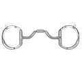 6 in Myler H. Bit Eggbutt W/ Hooks Medium Wide Ported Barrel – Hilason