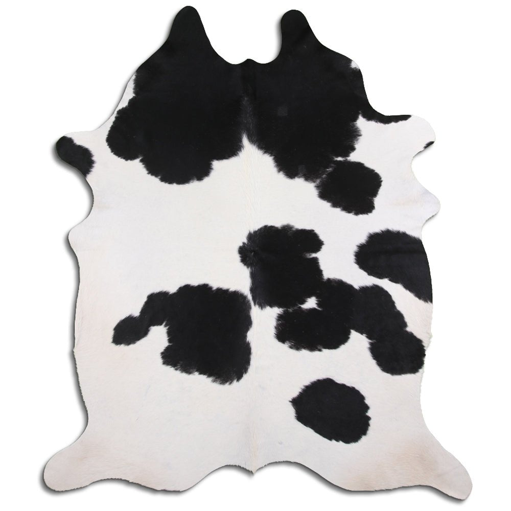 7 Ft X 6 Ft Genuine Brazilian Cowhide Skin Rug by Hilason | Hair-On Leather Home Décor Carpet