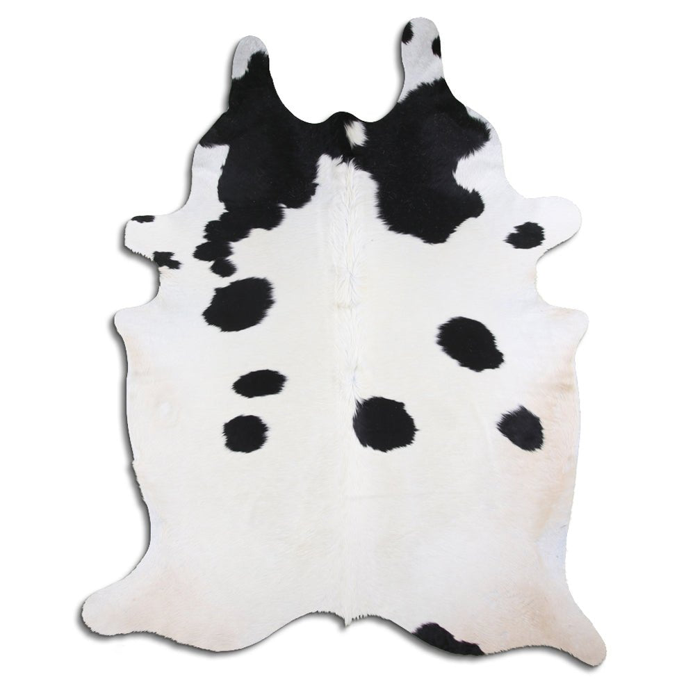 8 Ft X 6 Ft Genuine Brazilian Cowhide Skin Rug by Hilason | Hair-On Leather Home Décor Carpet