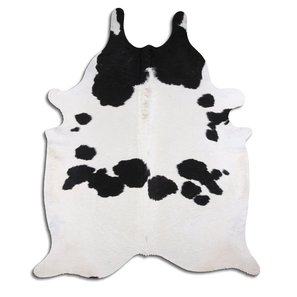 8 Ft X 7 Ft Genuine Brazilian Cowhide Skin Rug by Hilason | Hair-On Leather Home Décor Carpet