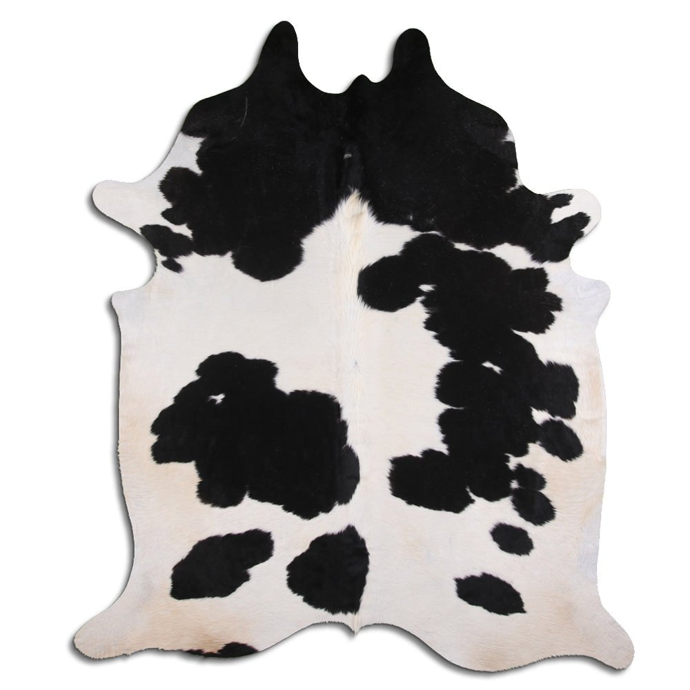 8 Ft X 6 Ft Genuine Brazilian Cowhide Skin Rug by Hilason | Hair-On Leather Home Décor Carpet