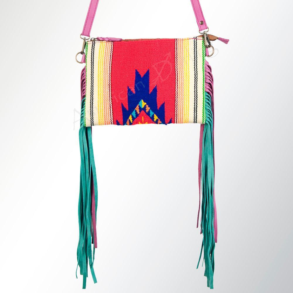 American Darling Saddle Blanket Leather Crossbody Bag