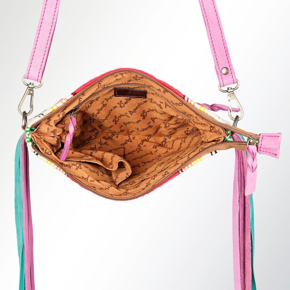 American Darling Saddle Blanket Leather Crossbody Bag