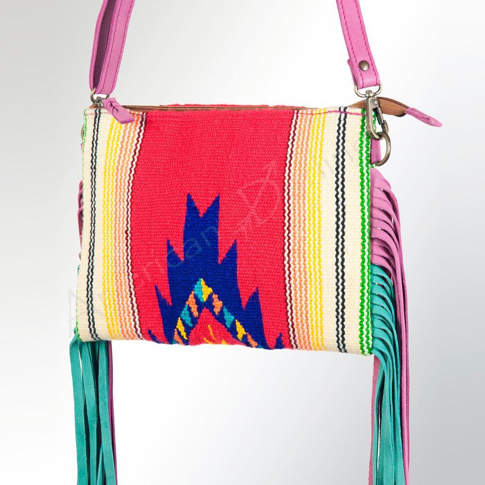 American Darling Saddle Blanket Leather Crossbody Bag