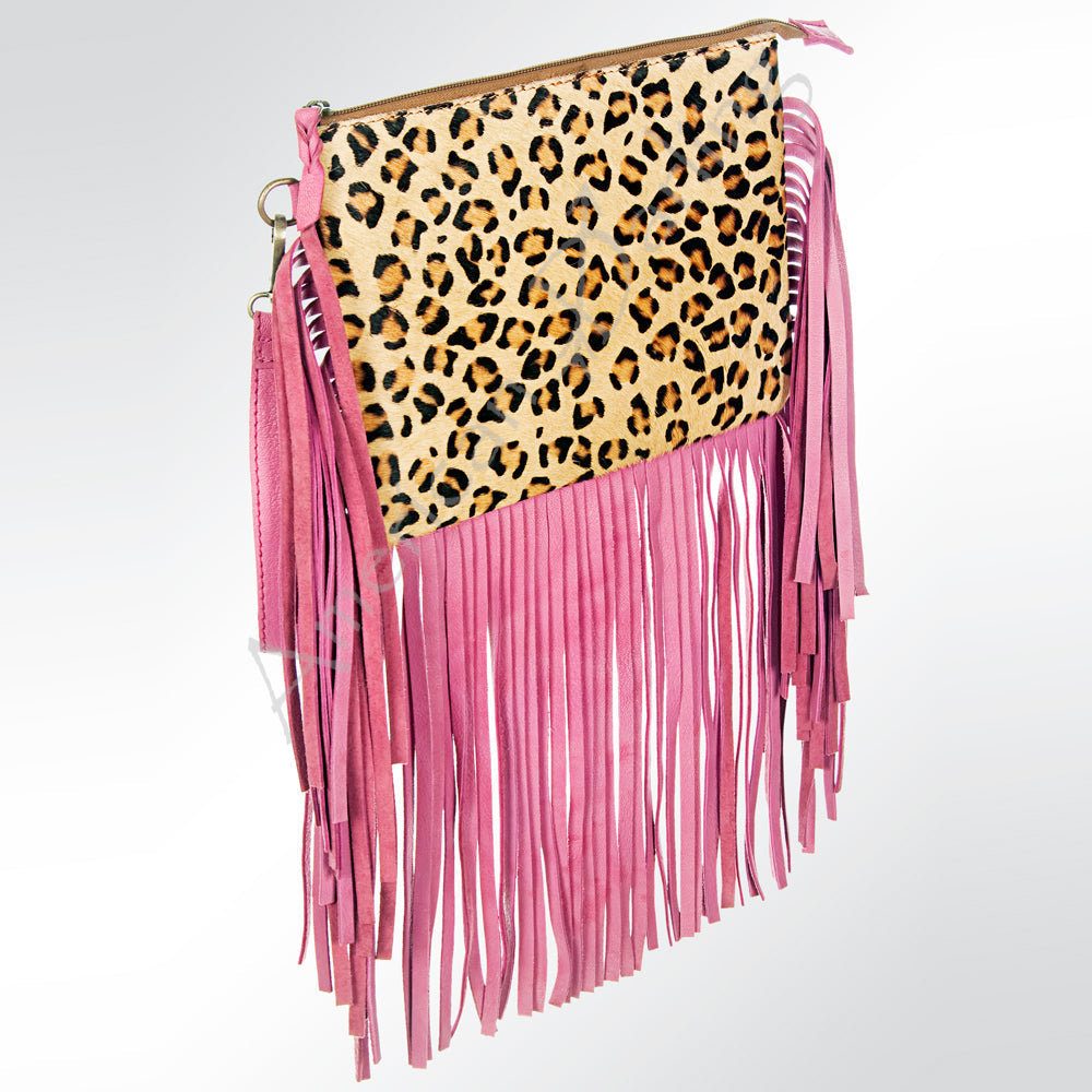 American Darling Hair-On Genuine Leather Small Crossbody Bag