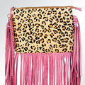 American Darling Hair-On Genuine Leather Small Crossbody Bag