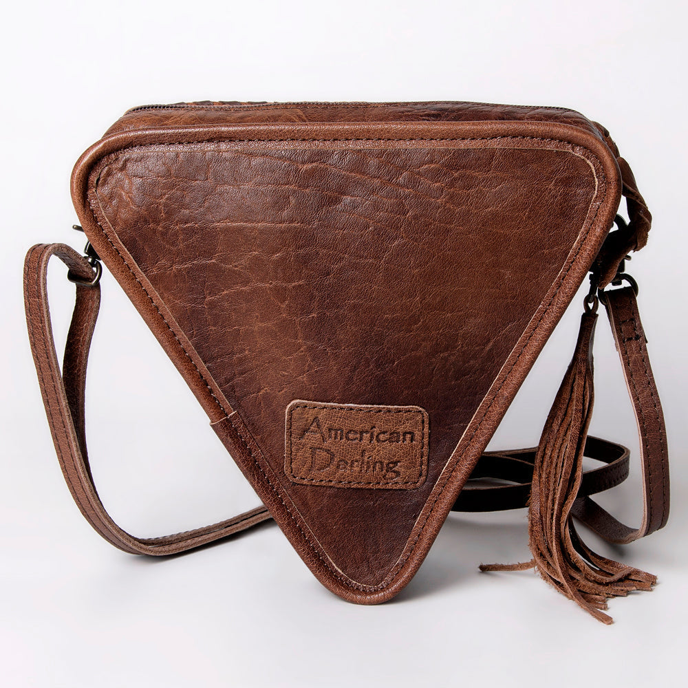 American Darling Crossbody Hand Tooled Genuine Leather