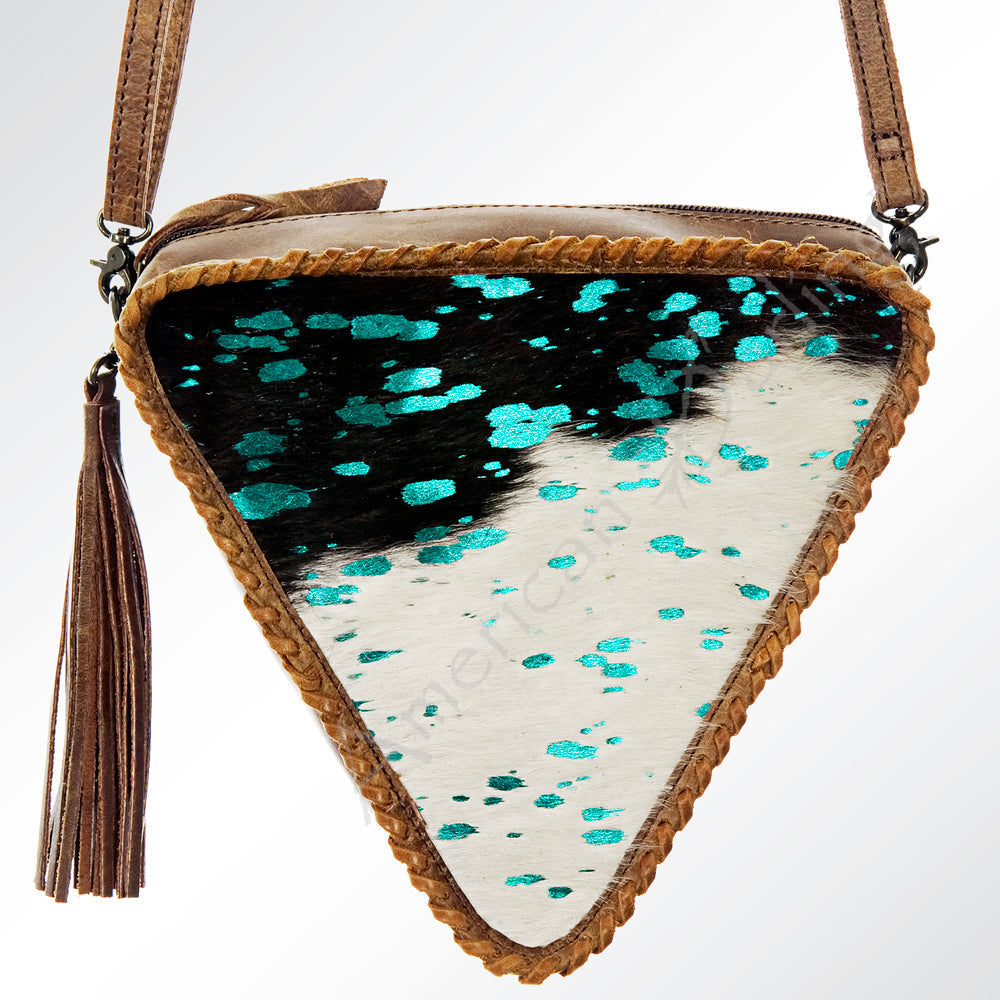 American Darling Crossbody Hand Tooled Genuine Leather