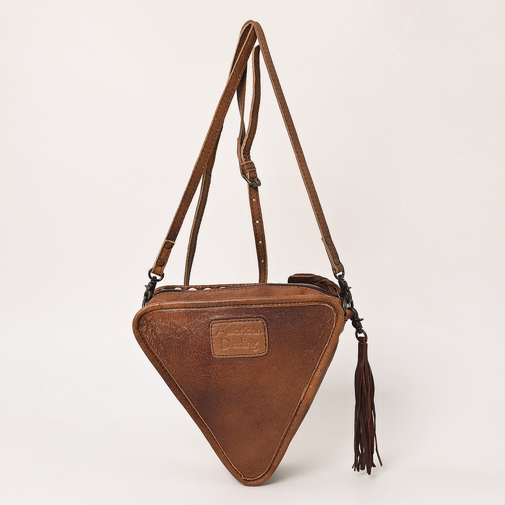 American Darling Crossbody Hand Tooled Genuine Leather