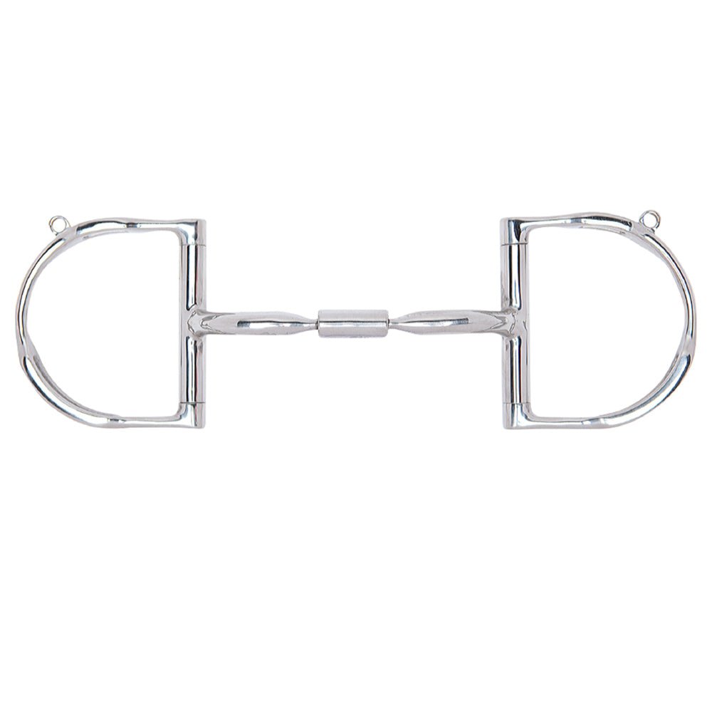 Myler Dee Without Hooks Comfort H. Snaffle W/ Wide Barrel – Hilason
