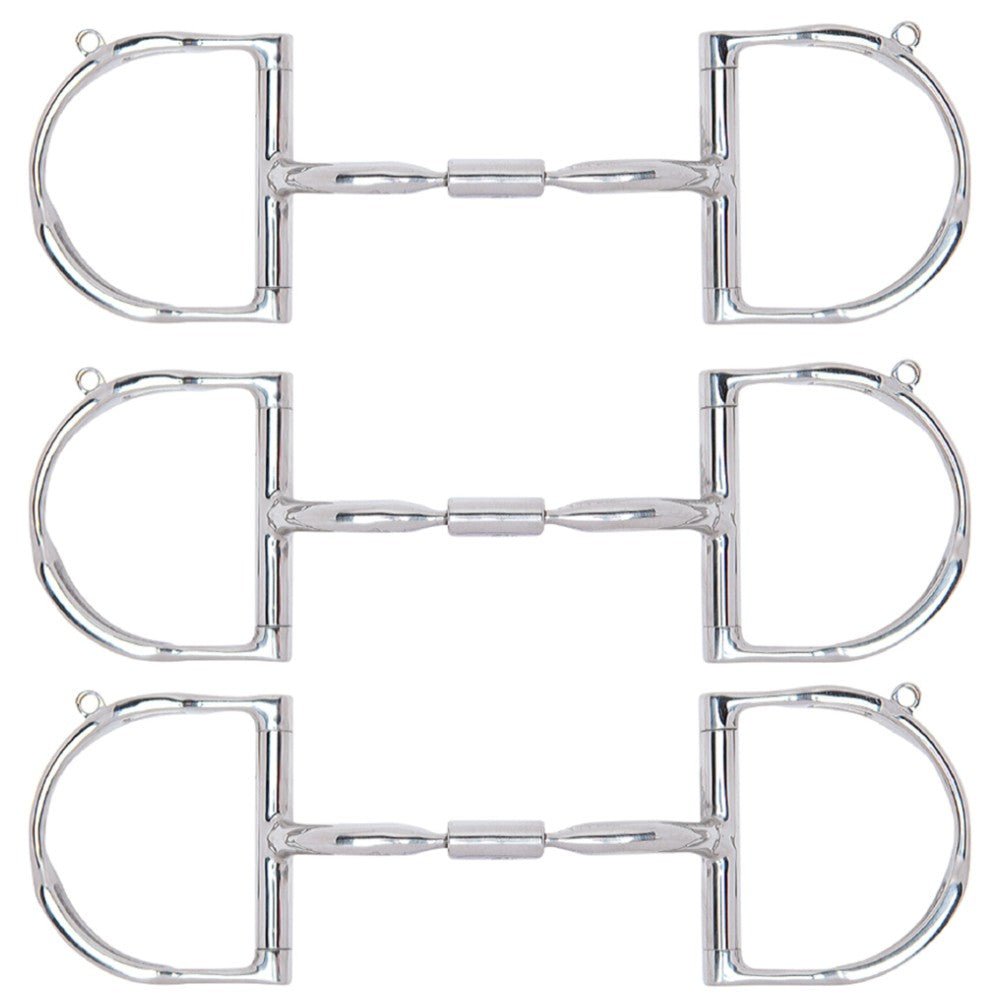 Myler Dee Without Hooks Comfort H. Snaffle W/ Wide Barrel – Hilason