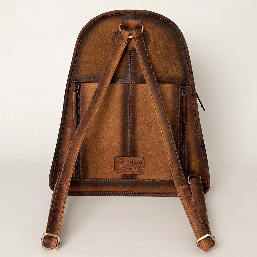 American Darling Hair-On Cowhide Leather Backpack