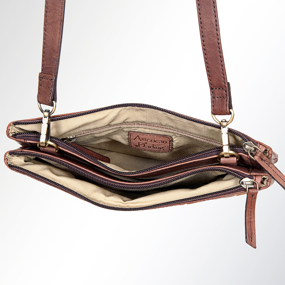 American Darling Genuine Leather Crossbody Bag