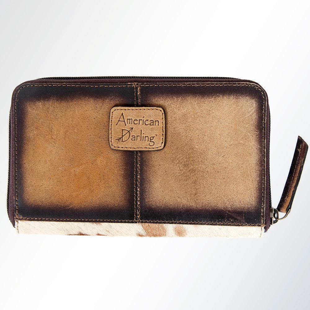 American Darling Hair-On Genuine Leather Wallet