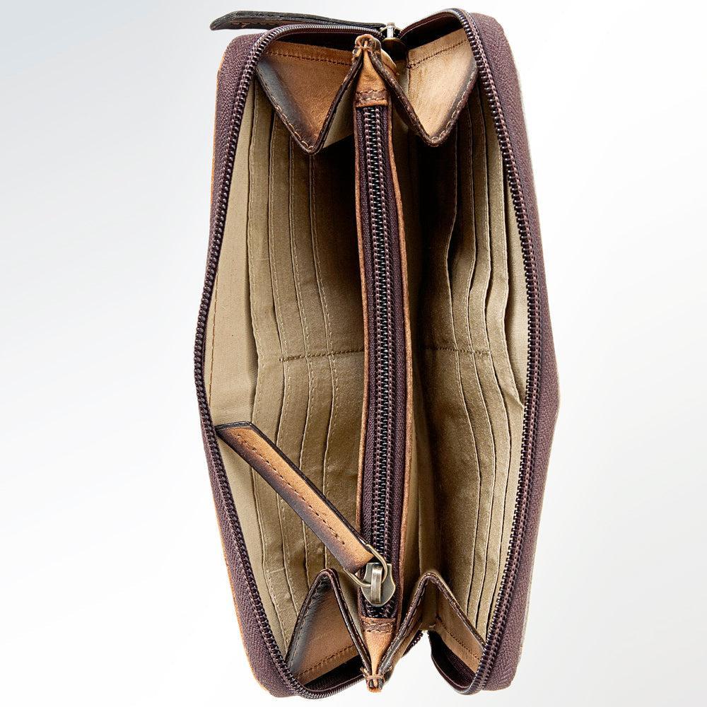 American Darling Hair-On Genuine Leather Wallet