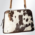 American Darling Hair-On Genuine Leather Crossbody Bag