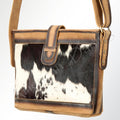 American Darling Hair-On Genuine Leather Crossbody Bag
