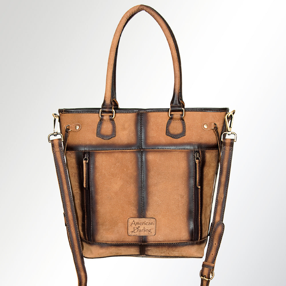 American Darling Hair-On Genuine Leather Tote