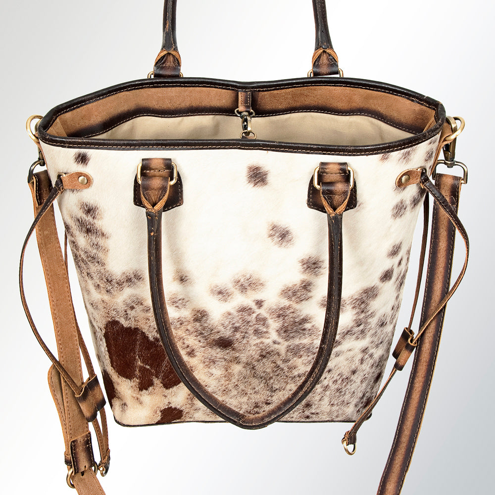 American Darling Hair-On Genuine Leather Tote
