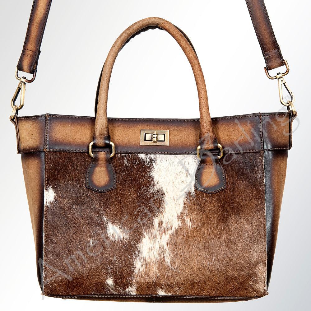 American Darling Hair-On Genuine Leather Tote