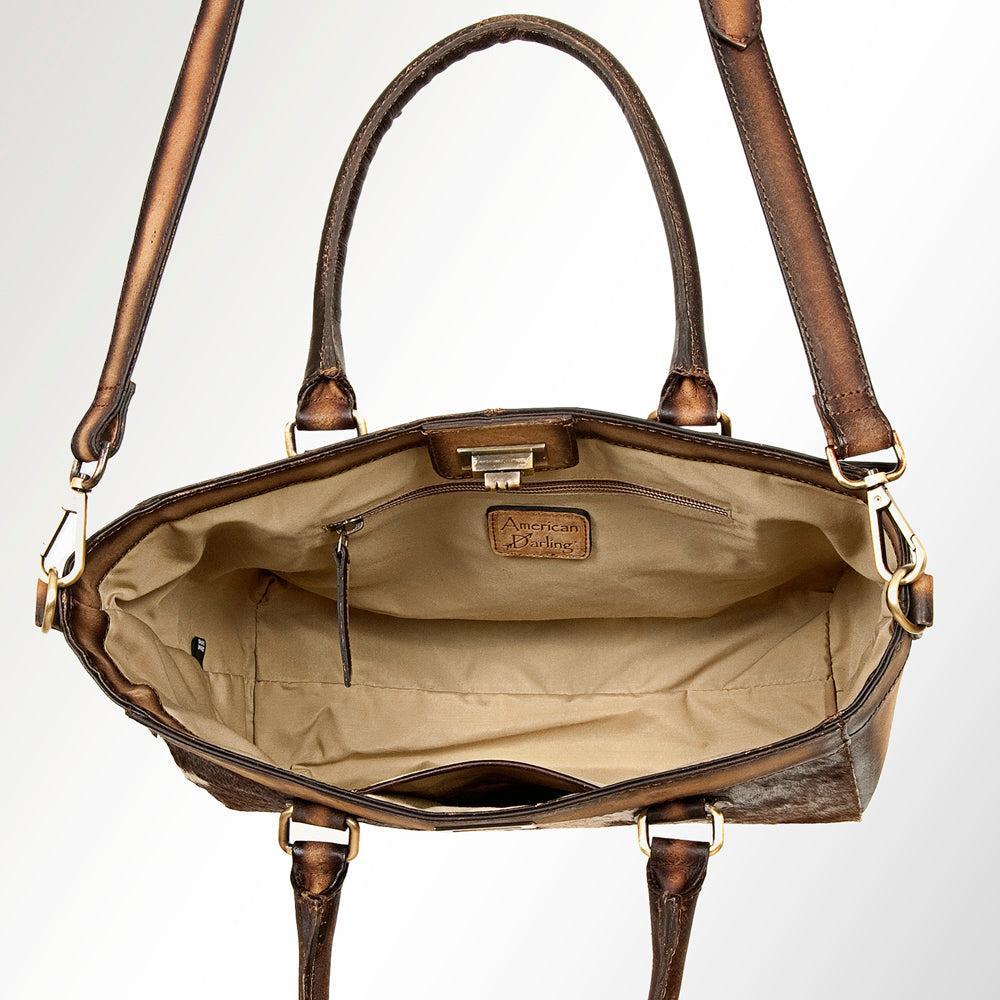 American Darling Hair-On Genuine Leather Tote