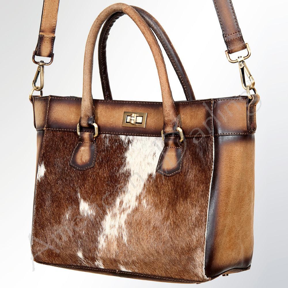 American Darling Hair-On Genuine Leather Tote