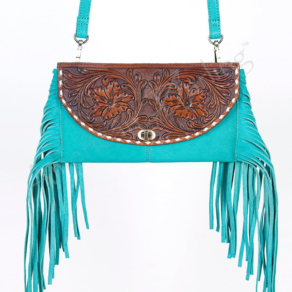 American Darling Hand-Tooled Genuine Leather Wallet