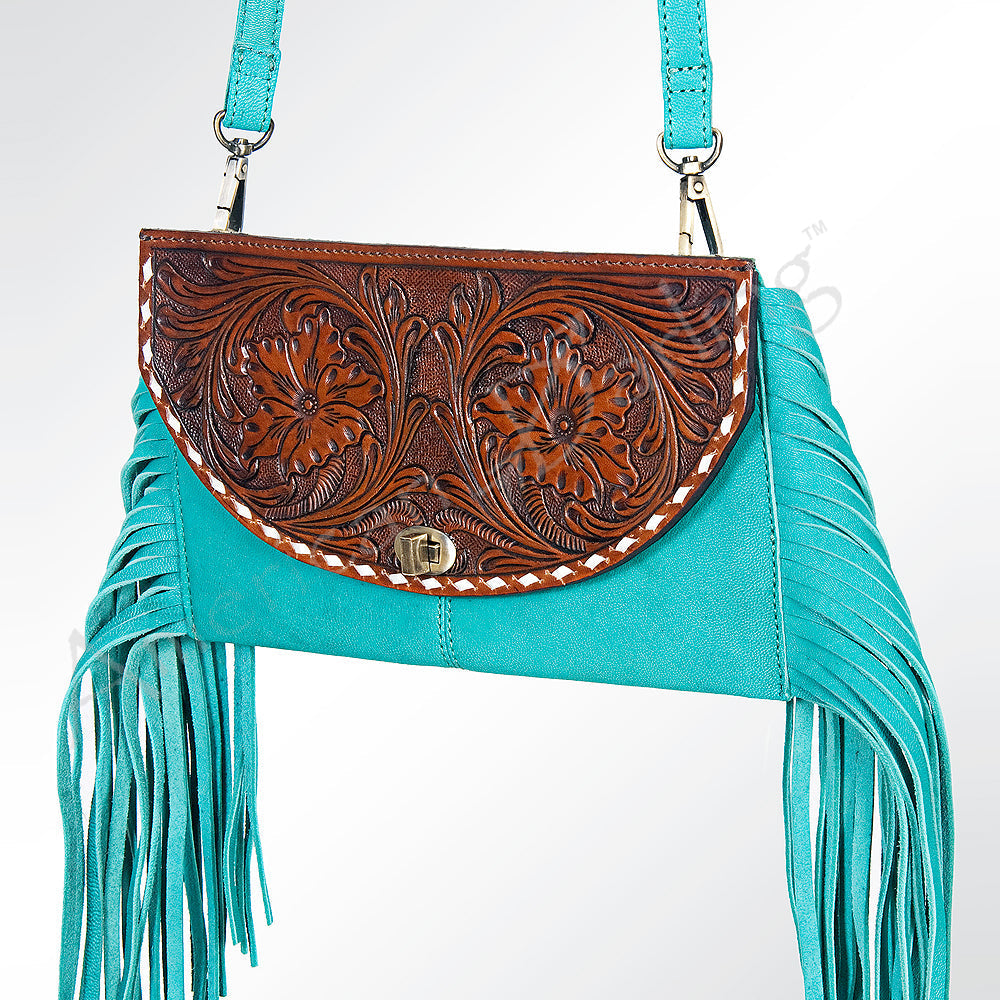 American Darling Hand-Tooled Genuine Leather Wallet
