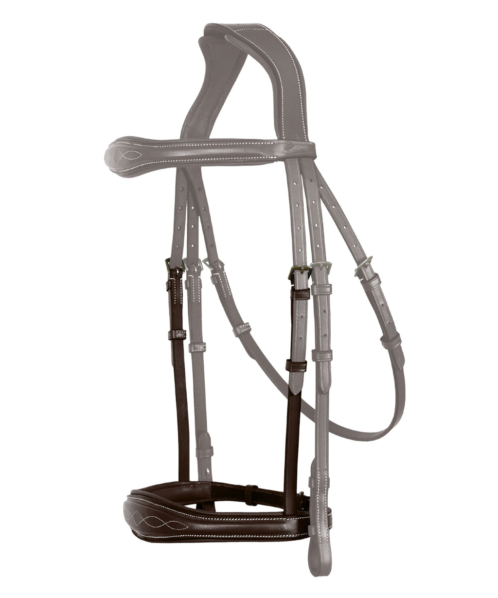 Replacement Noseband of ExionPro 'Perseus' Anatomical Jumping Bridle without Flash by Bridles & Reins - alternate view 5