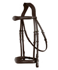ExionPro 'Perseus' Anatomical Jumping Bridle without Flash with Reins by Bridles & Reins