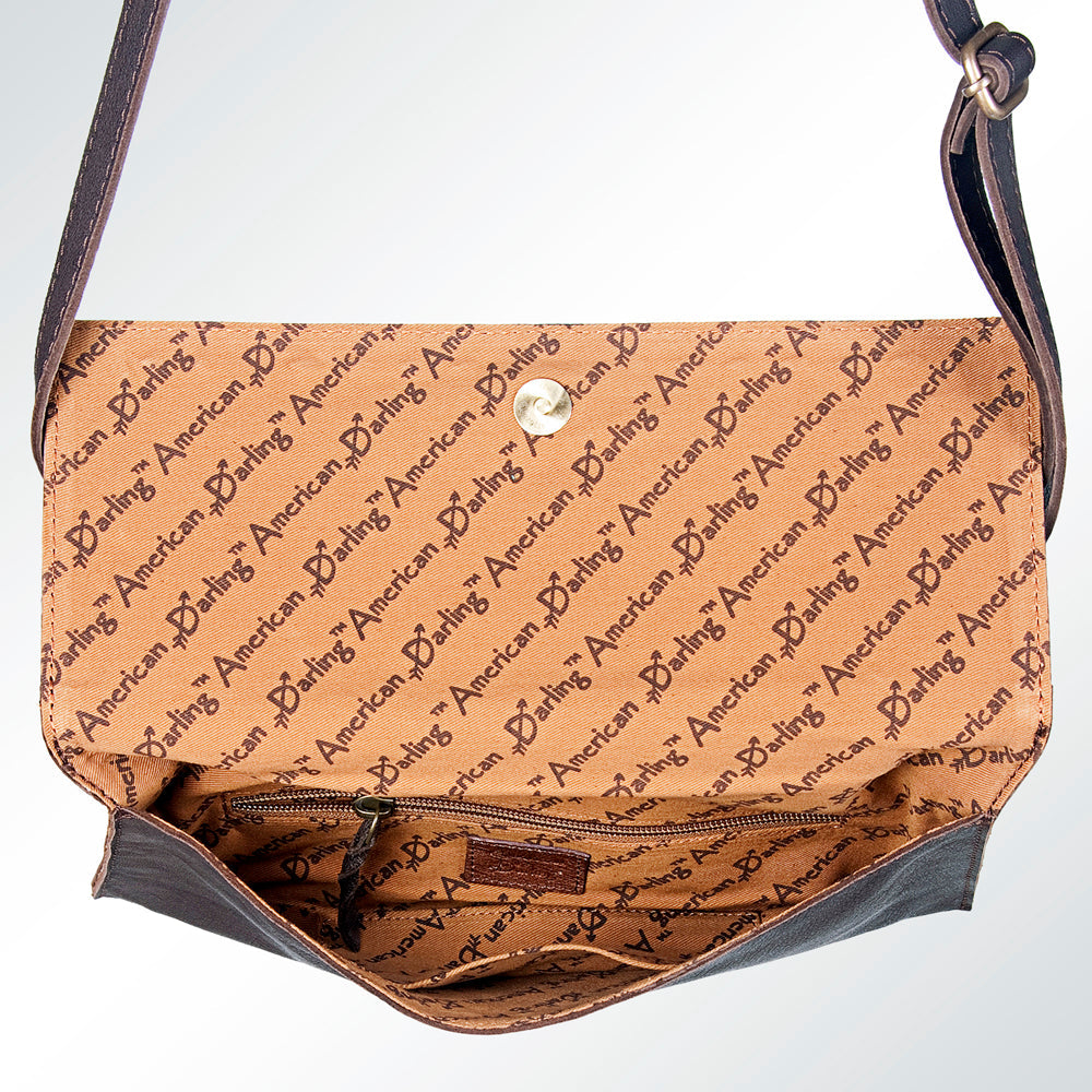 American Darling Hand-Tooled Genuine Leather Wallet