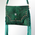 American Darling Hair-On Genuine Leather Crossbody Bag