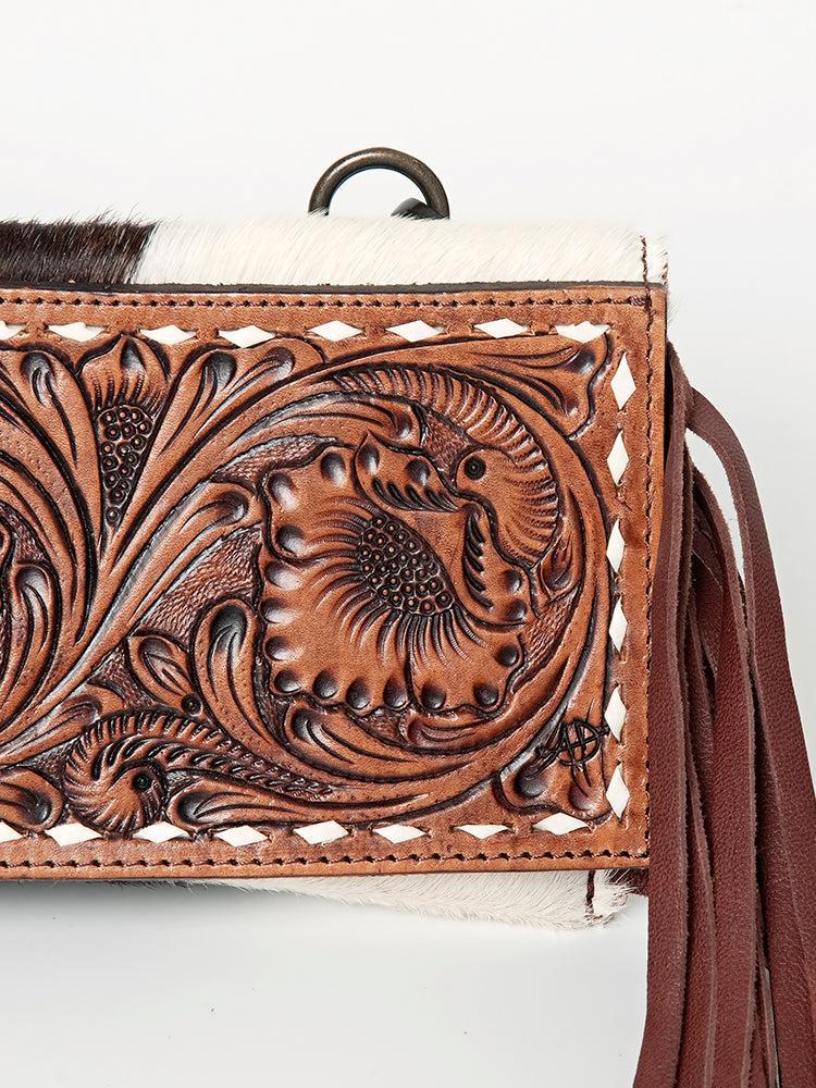 American Darling Hand-Tooled Genuine Leather Wallet