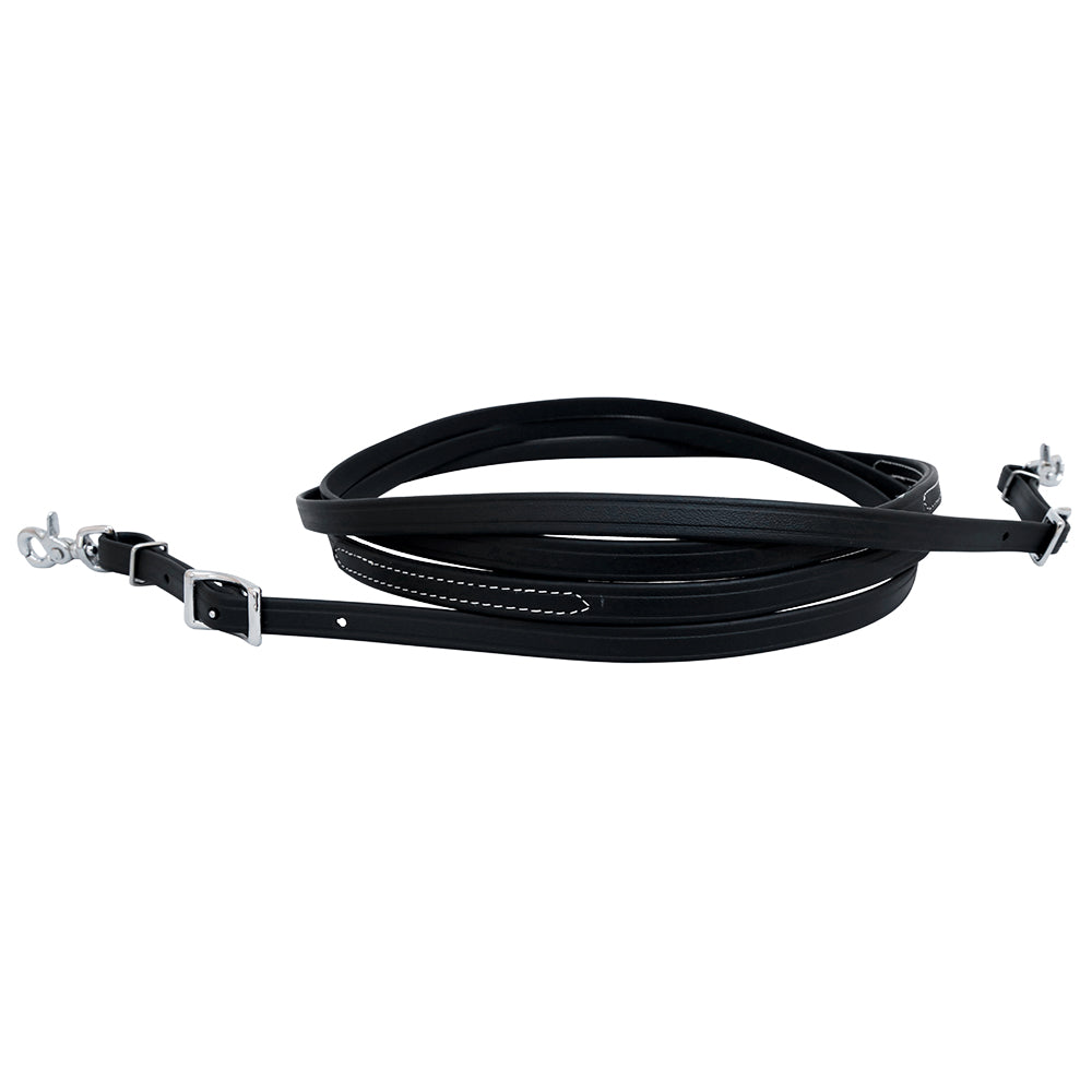 HILASON HilaCore Western Horse Rein, All-Weather Coated Webbing