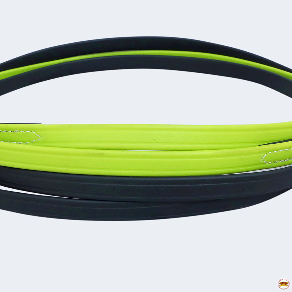 HILASON HilaCore Western Horse Rein, All-Weather Coated Webbing
