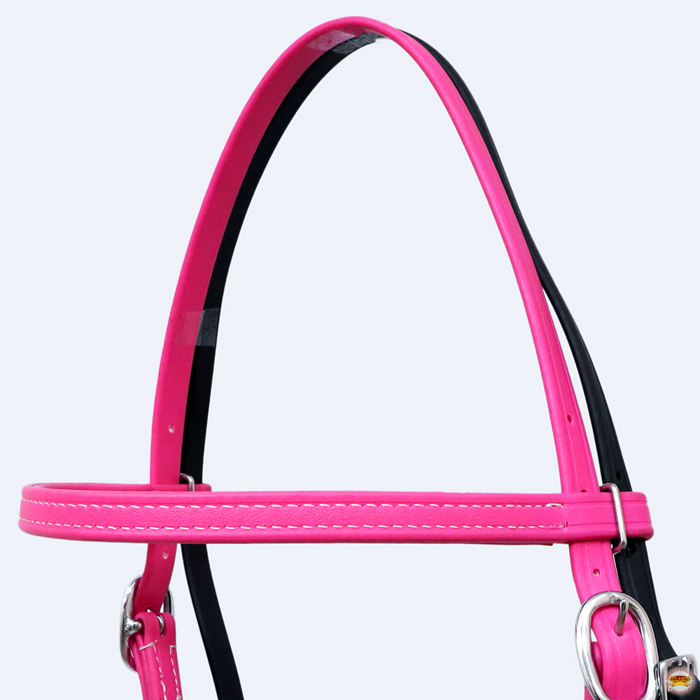 HILASON Western Horse Biothane Leather Headstall Tack