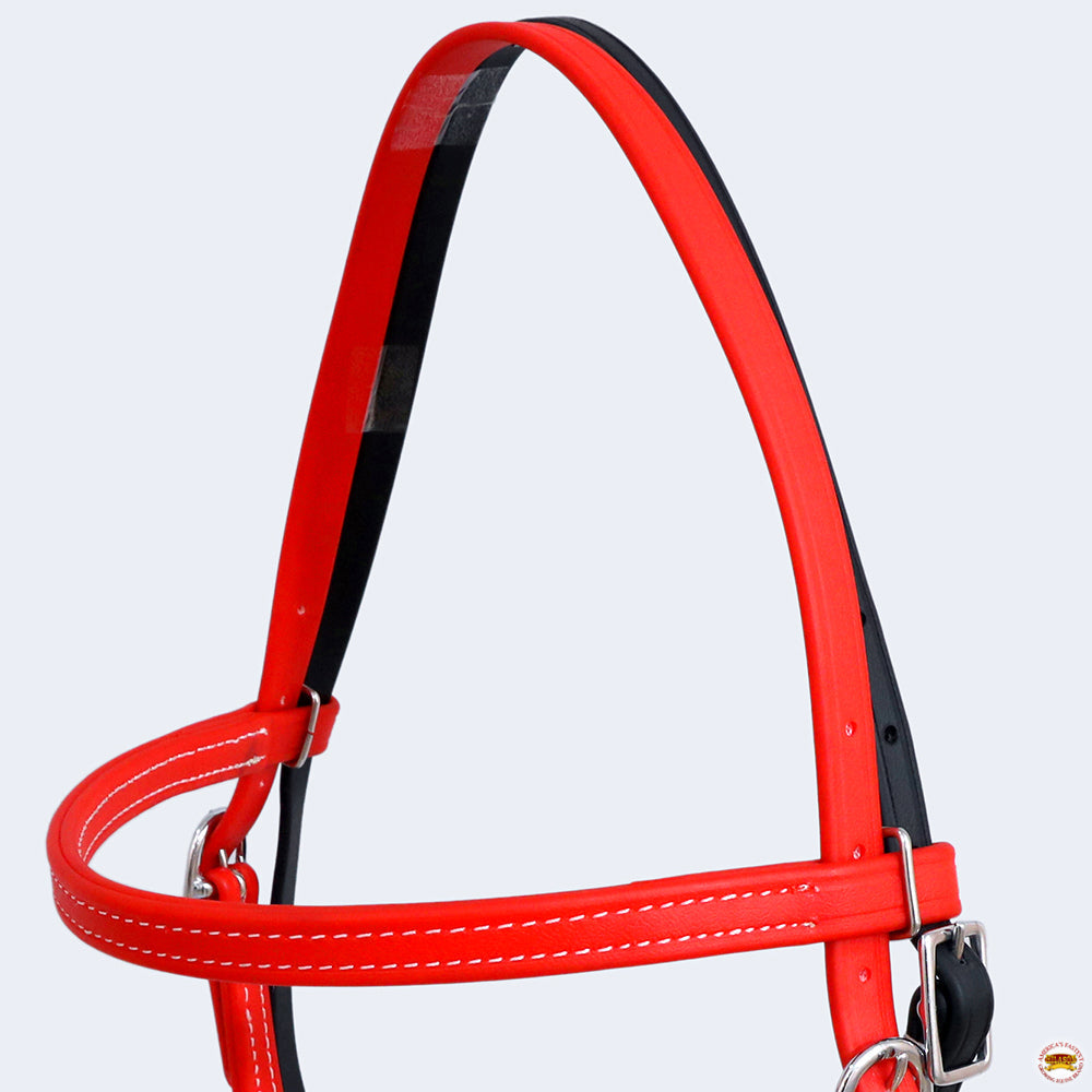 HILASON Western Horse Biothane Leather Headstall Tack