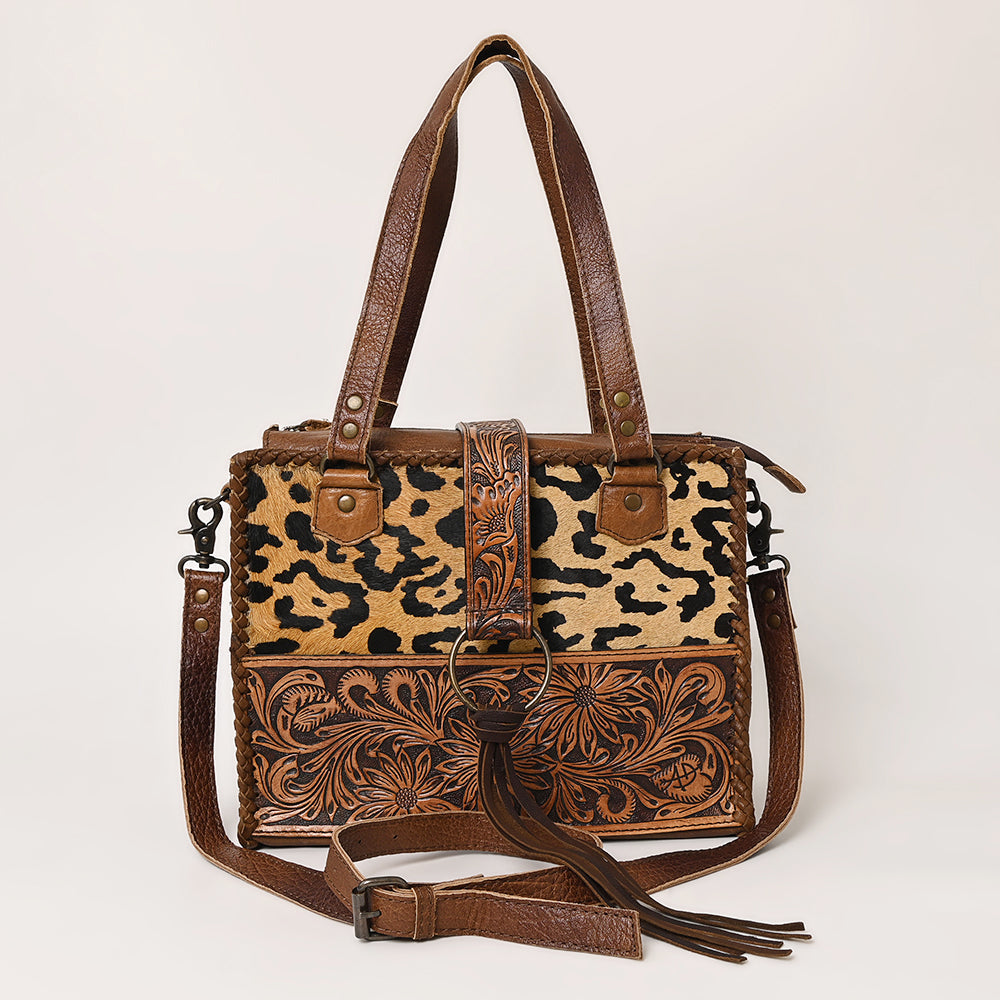American Darling Hair-On Genuine Leather Tote