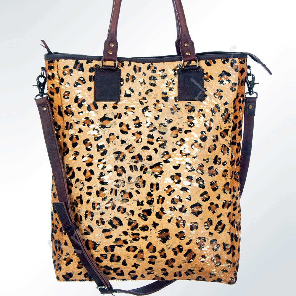 American Darling Hair-On Genuine Leather Tote