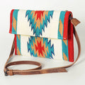 American Darling Saddle Blanket Genuine Leather Crossbody Bag