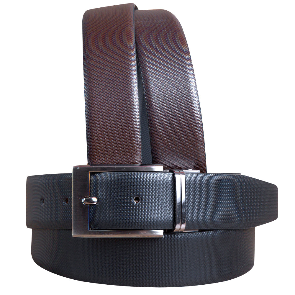 COMFYTACK 100% Pure Italian Cow Genuine Leather Dress Belt Formal Black