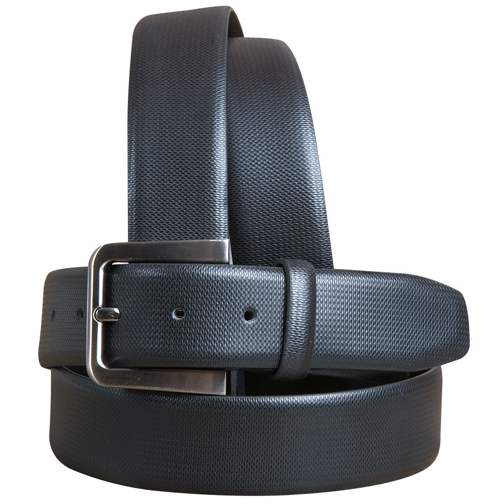 HILASON Black Leather Dress Belt 100% Pure Italian Cow Genuine Formal | Mens Belts Western Casual Heavy Duty for Men