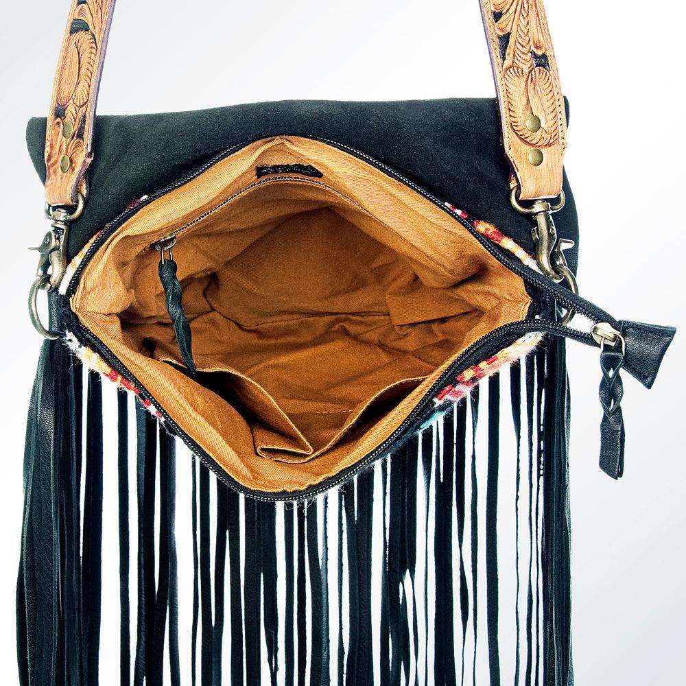 American Darling Saddle Blanket Leather Messenger Bag