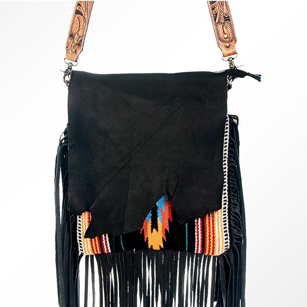 American Darling Saddle Blanket Leather Messenger Bag